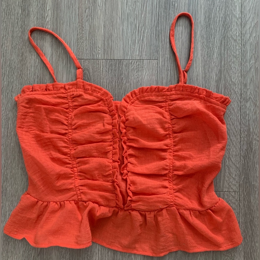Women's | orange | size medium | tank 🧡
